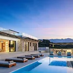 Maninee-bespoke Villa-pool -bbq-seaview Chania (Crete)