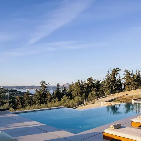 Maninee-bespoke Villa-pool -bbq-seaview Villa Chania (Crete)