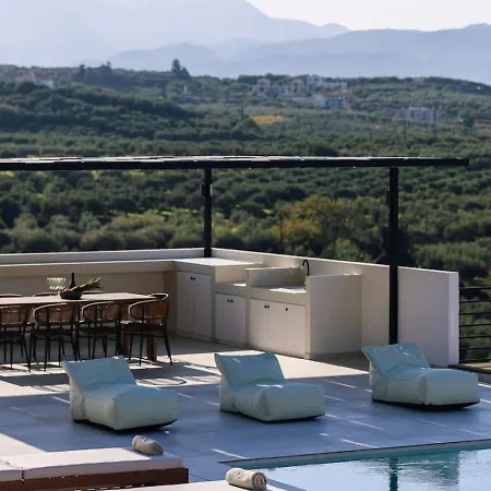 Maninee-bespoke Villa-heated Pool -bbq-seaview Ханья (Крит)