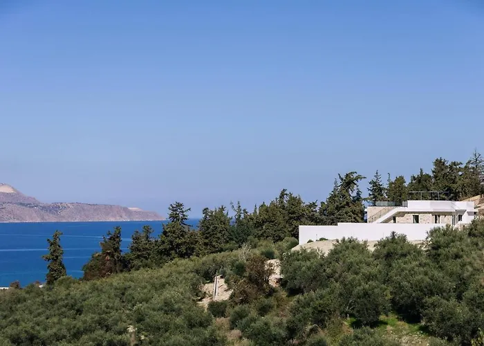 Villa Maninee-bespoke Villa-pool -bbq-seaview Chania (Crete)